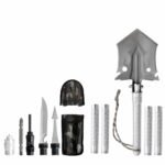 Camping engineer shovel multifunctional iron catalpa outdoor fishing digging garden vehicle convenient military shovel