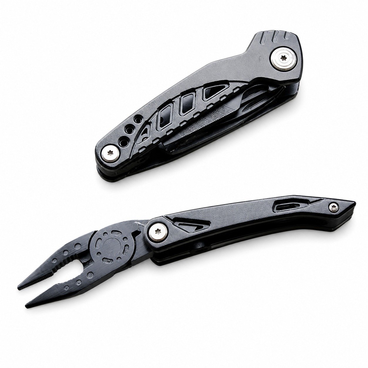 21459-main-white-clean Outdoor Car Camping Portable Tools Multi-Function Folding Pliers - Image 1