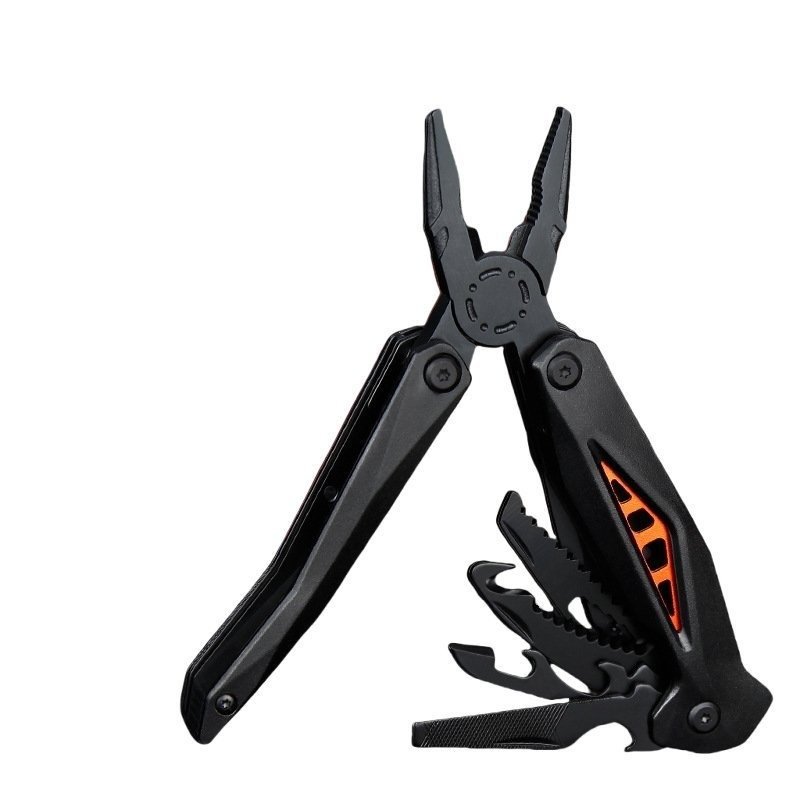 21462-main-white-clean Outdoor multi-function knife pliers camping emergency multi-function folding pliers - Image 1