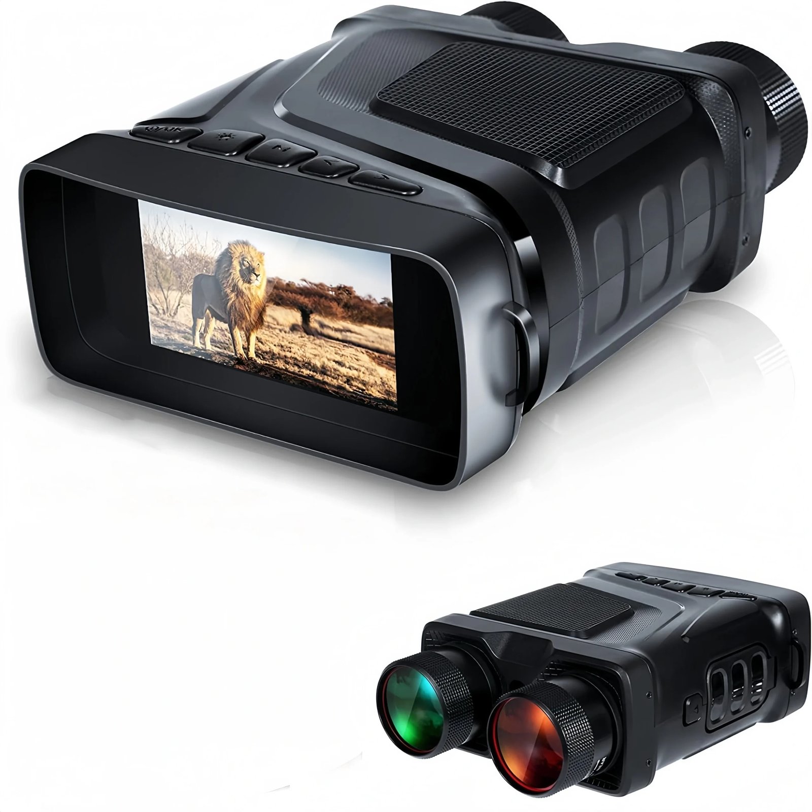 21512-main-white-clean All-black infrared night vision device, full-color true 4K ultra-high definition, 800mm large aperture - Image 1