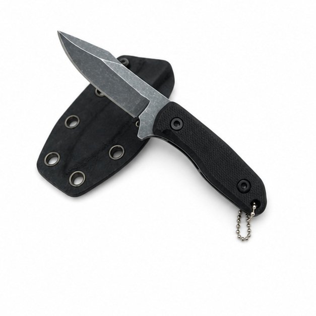 21800-main-white-clean Neck Knife necklace to carry with you Protect K sheath - Image 1