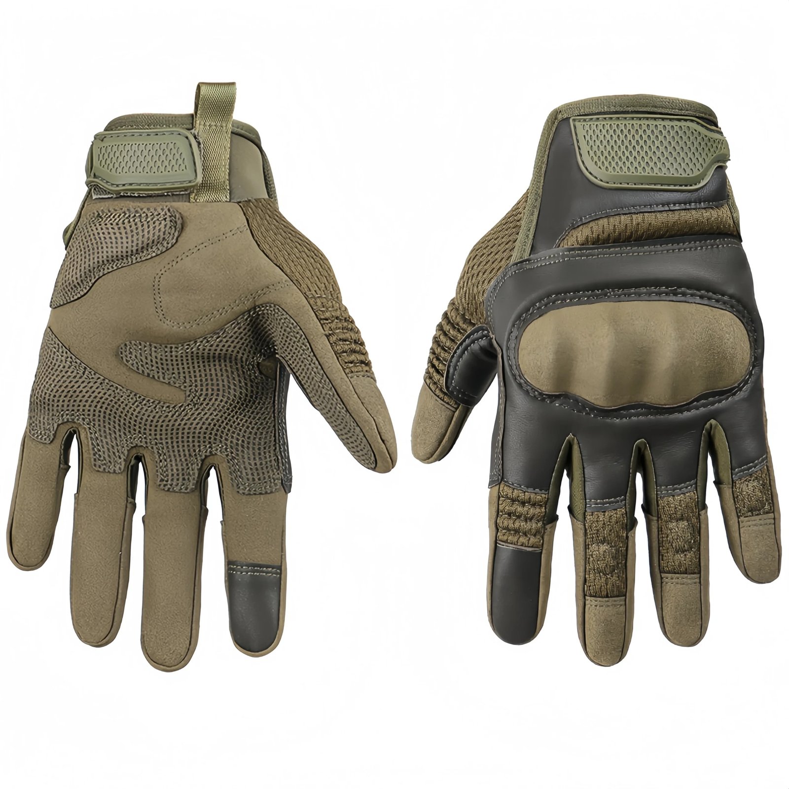 22158-main-white-clean Anti-slip multi-functional tactical gloves with touchscreen - Image 1