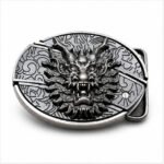 Dragon head knife buckle belt buckle knife