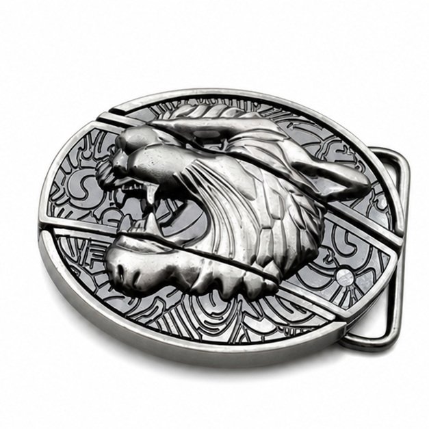 22284-main-white-clean Eagle knife belt buckle knife - Image 1
