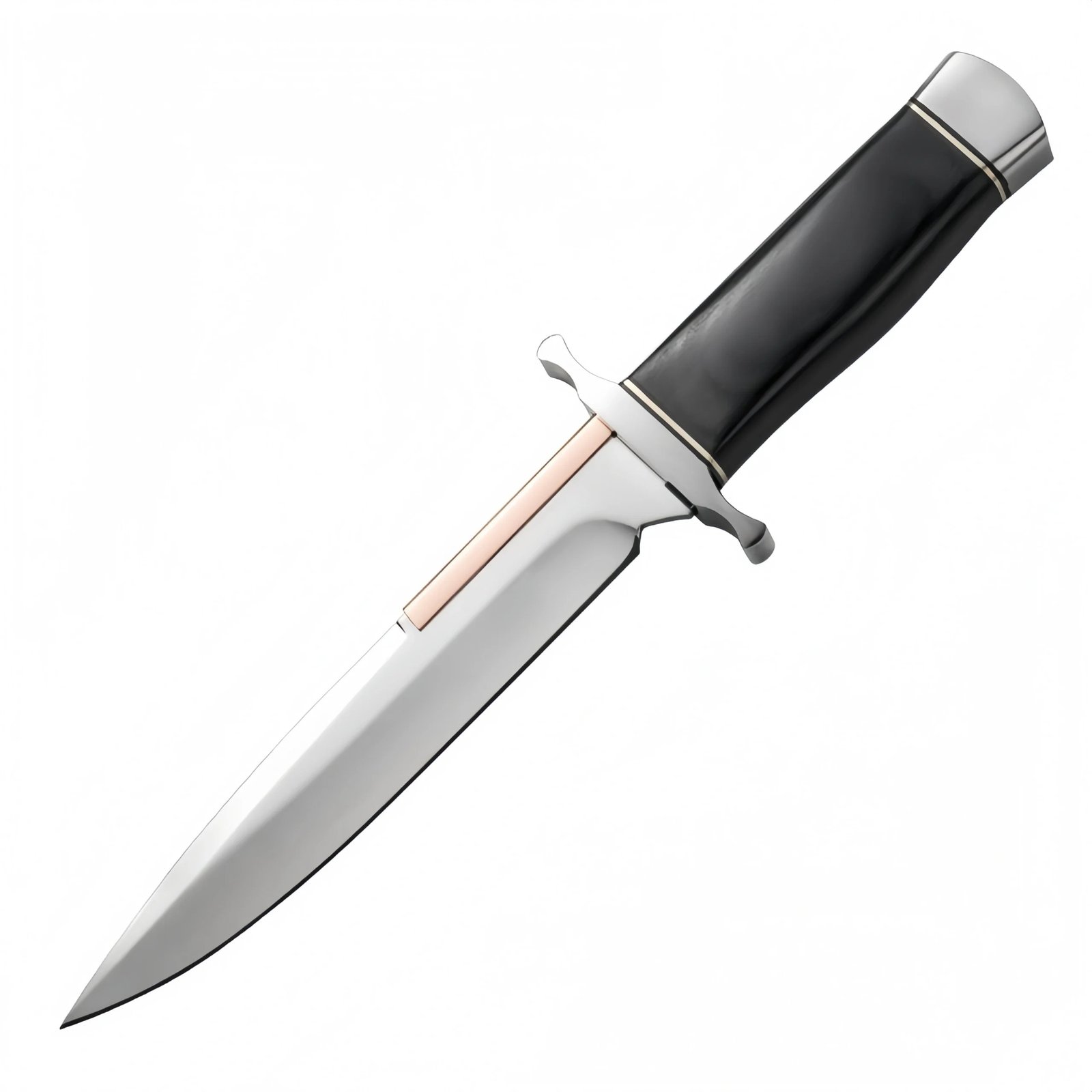 22417-main-white-clean Bowie Knife Style Fixed Blade Knife for Outdoor Use - Image 1