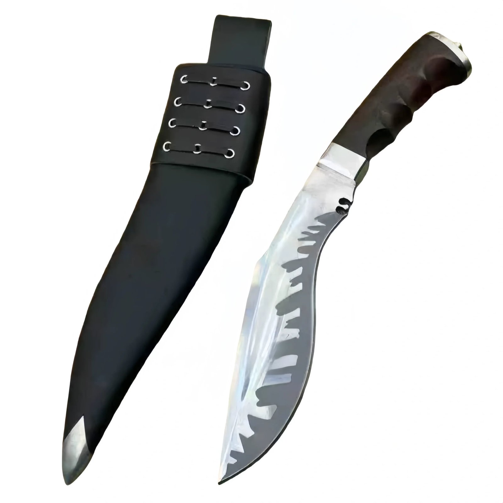 24339-main-white-clean Wind-breaking Nepalese handmade kukri - Image 1