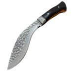Damascus-Nepal Supreme Dog Leg Knife