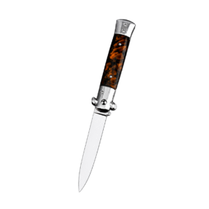 Classic Italian Stiletto Folding Knife - Image 6