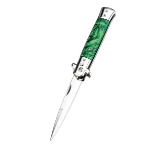 Portable Outdoor Folding Stiletto Knife – Multi-Purpose Flick Knife - Image 6