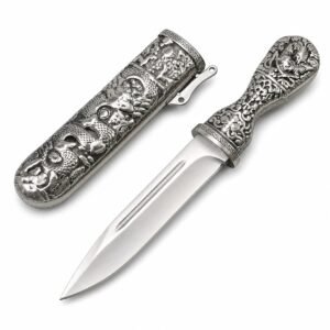 Dalaizi Engraved Fixed Blade Knife