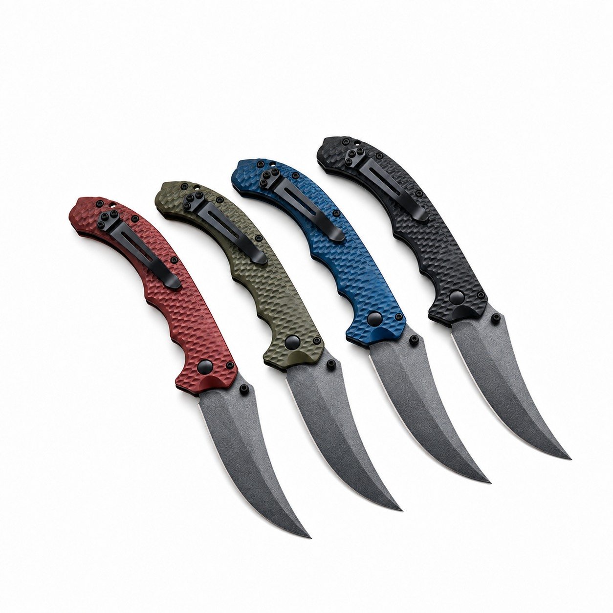45777-main-white-clean Butterfly 865 Nylon-Handle Folding Knife - Image 1