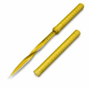 Gold Multi-Function Triangular Spike Knife