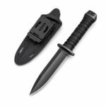 Alpha Tactical Black Knight Armor-Piercing Fixed Blade Knife