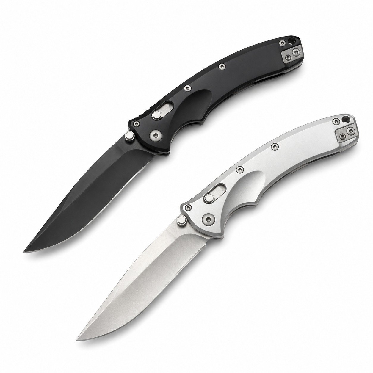 45914-main-white-clean Microtech Amphibious Aluminum-Handle Folding Knife - Image 1