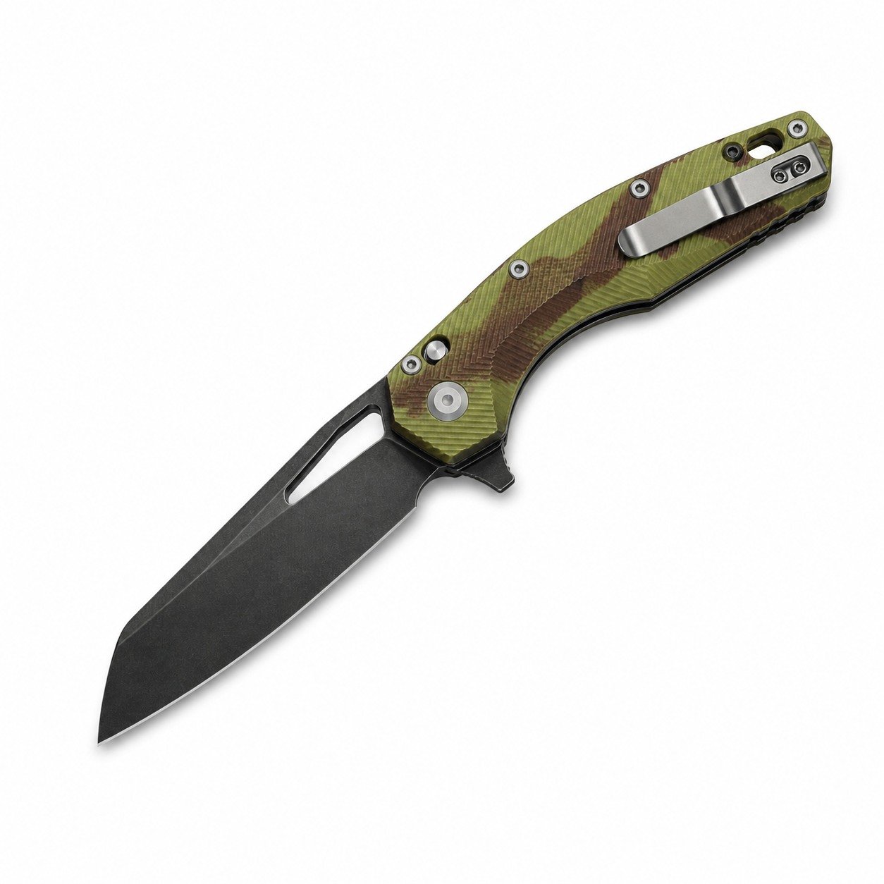 45935-main-white-clean Microtech MSI Resident Evil Bearing Folding Knife - Image 1