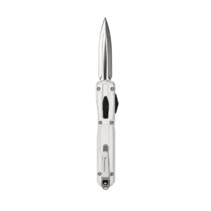 EX OTF Knife with Dagger-Logo Pocket Clip - Image 4