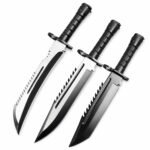 Tiger Tooth War Wolf Fixed Blade Knife