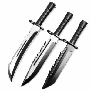 Tiger Tooth War Wolf Fixed Blade Knife