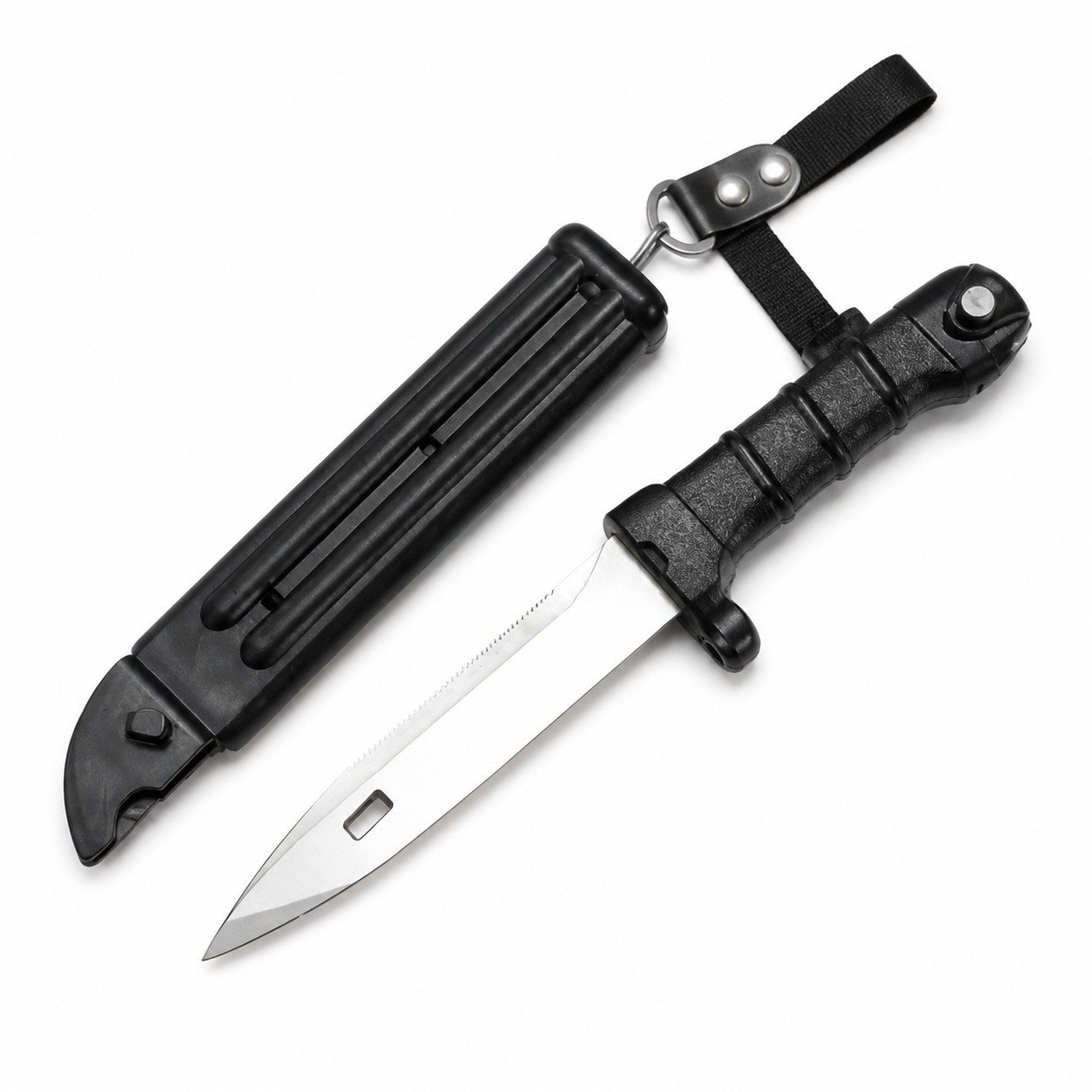 46596-main-white-clean AKM3 Small Fixed Blade Knife - Image 1