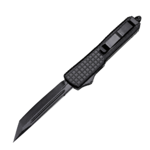 Navy Black-Blade OTF Knife - Image 2