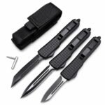 Microtech Navy UT Black-Blade OTF Knife