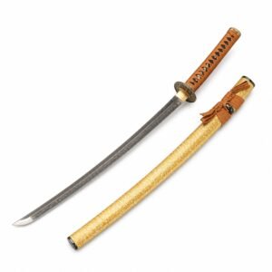 Ghost Handmade Golden Samurai Fixed Blade Knife