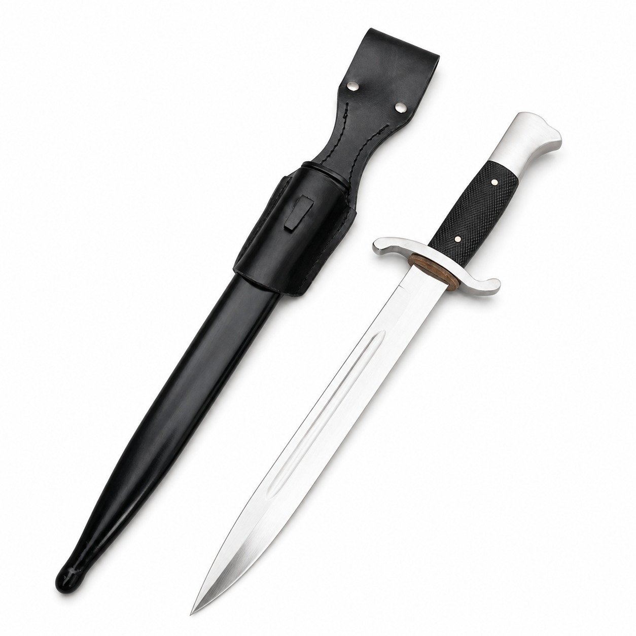 46908-main-white-clean WWII Youth Corps Fixed Blade Knife - Image 1