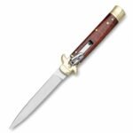 AKC Leverletto Brass Guard Side-Opening Knife