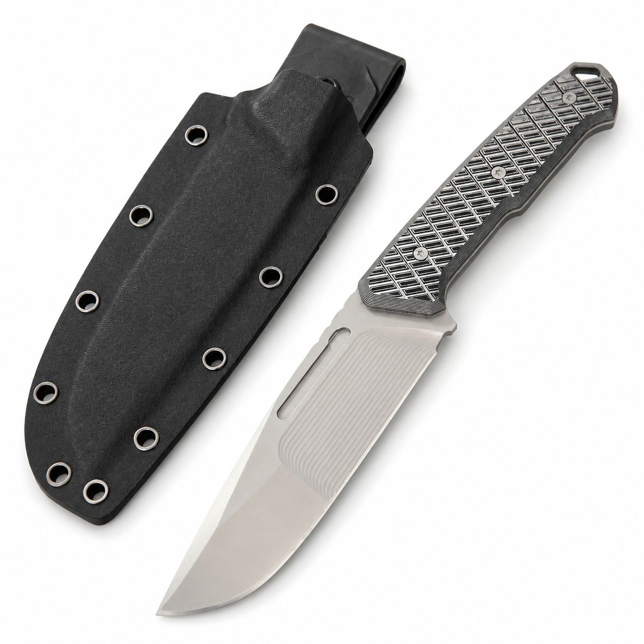 47073-main-white-clean Extinction Armor-Piercing Fixed Blade Knife - Image 1