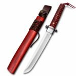 Honshu Red Demon Extreme-Core Samurai Fixed Blade Knife
