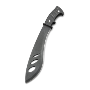 Three-Eye Kukri Knife with Rubber Handle - Image 3