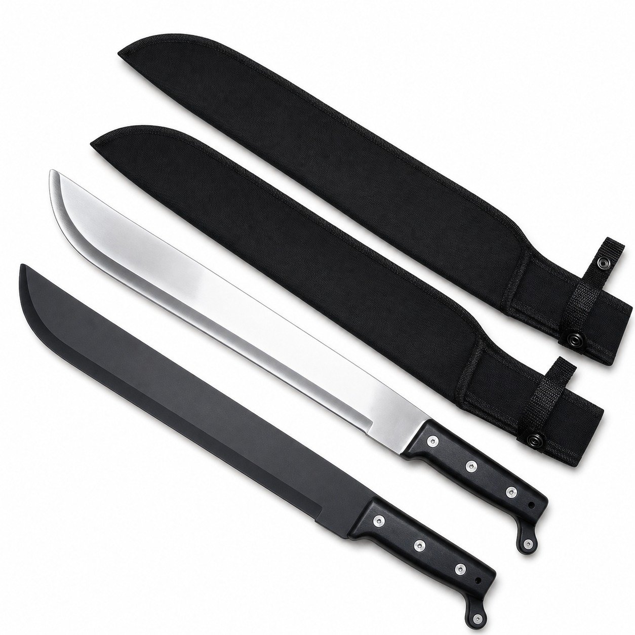 47256-main-white-clean Ontario Eighteen Chopped Long Strips Fixed Blade Knife - Image 1