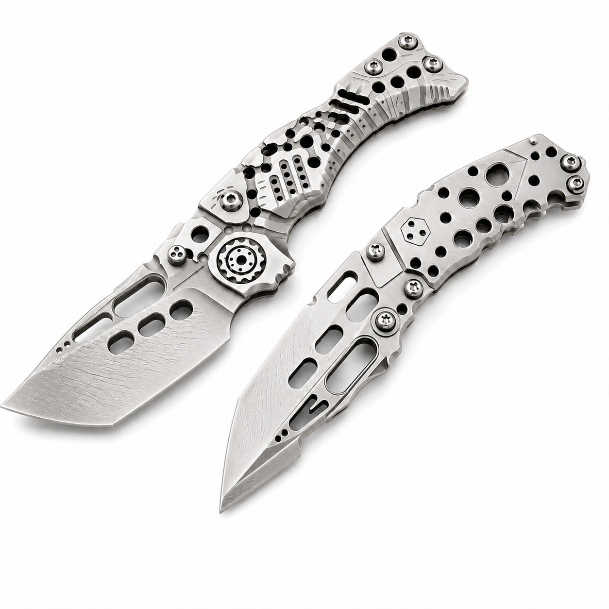 47456-main-white-clean Miller-T1 Trench Heavy Fold Folding Knife - Image 1