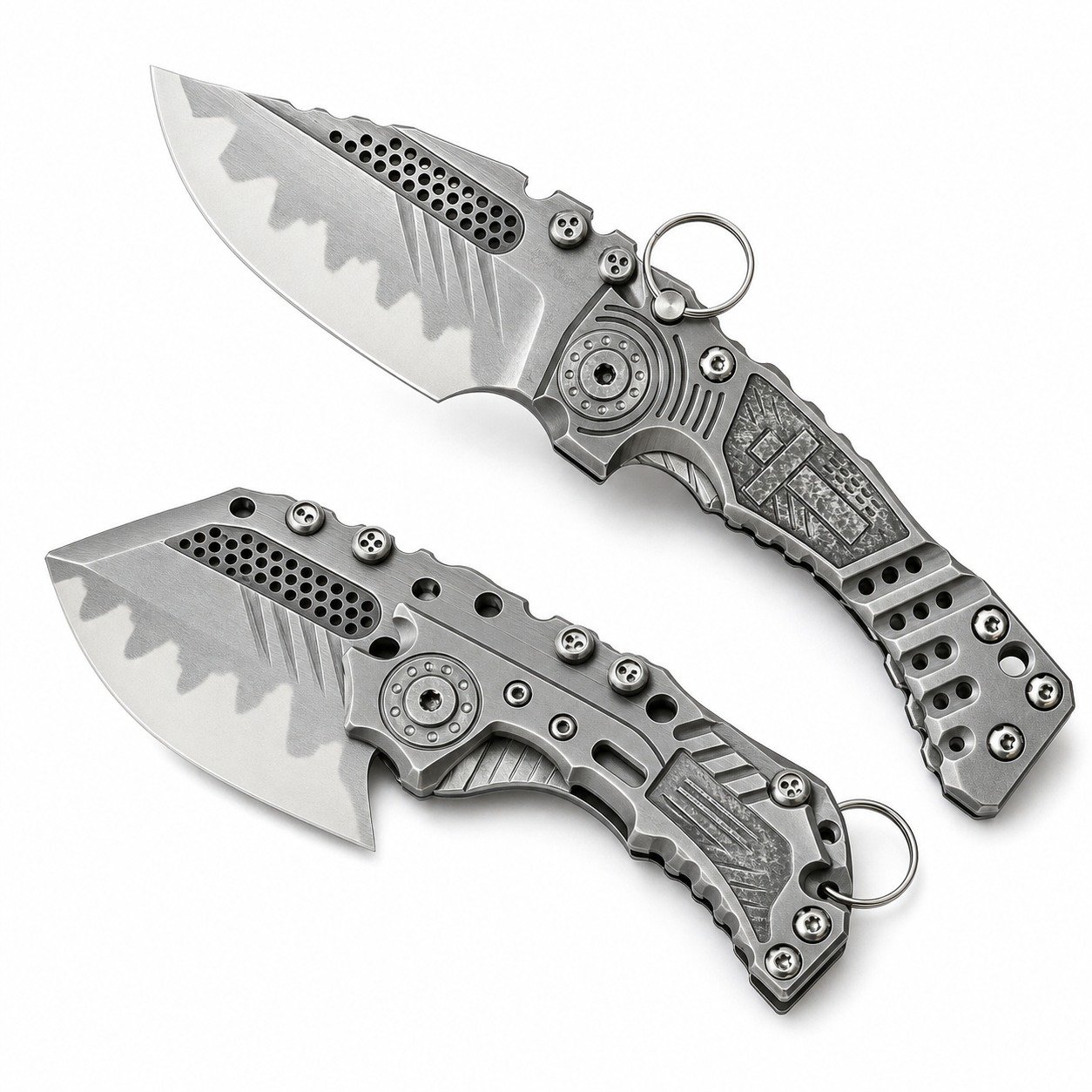 47462-main-white-clean Miller T1 - Crusader Heavy Fold Folding Knife - Image 1