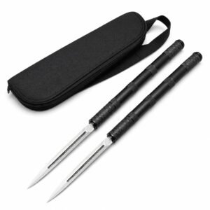 Combined With B.M.F Twin Spikes Fixed Blade Knife