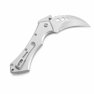 The Skeleton Scythe Was Slightly Broken Folding Knife