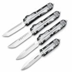 Microtech Transparent UT White Shell OTF Knife