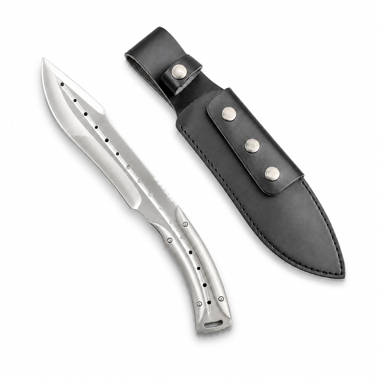47606-main-white-clean The Rambo Mermaid Fixed Blade Knife - Image 1