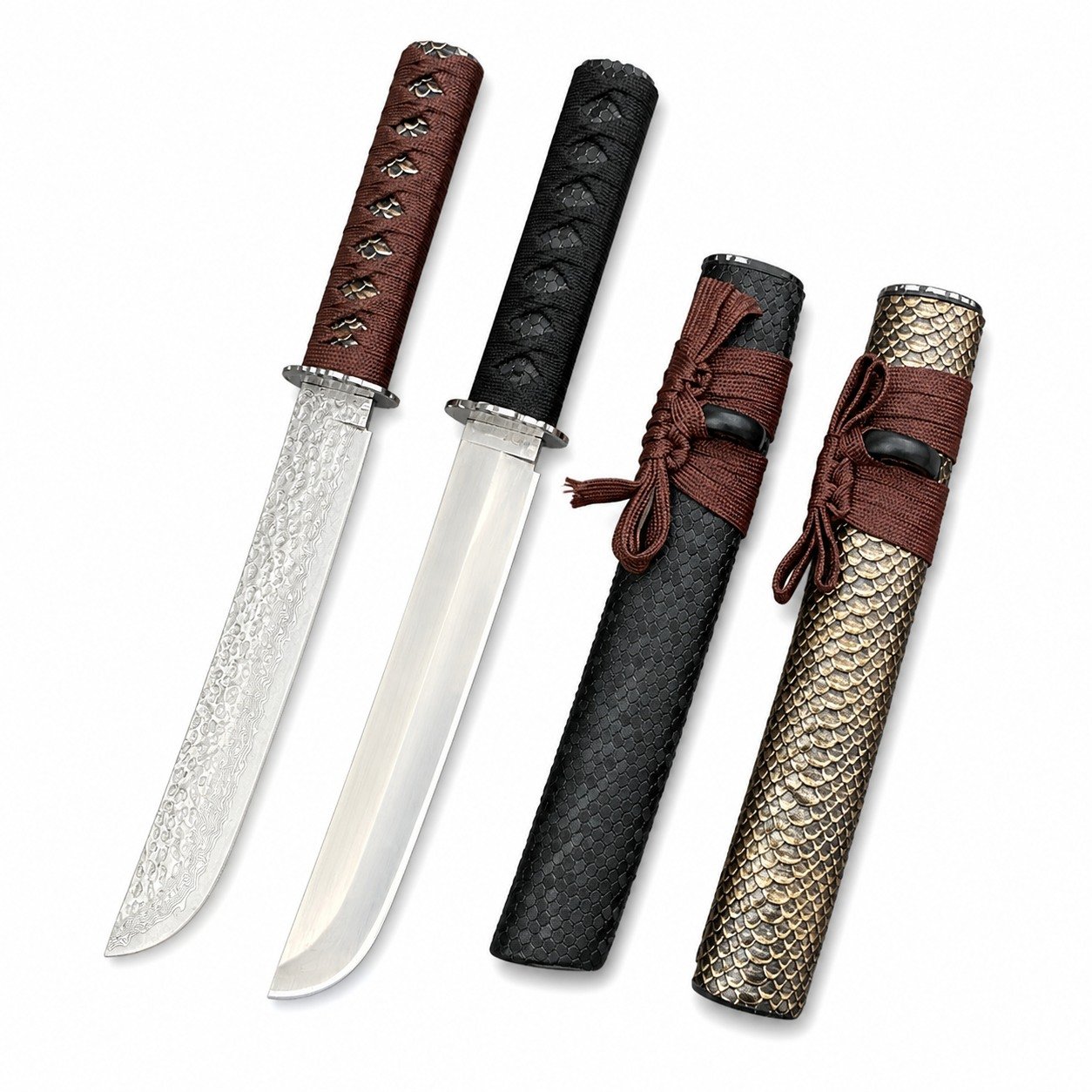 47648-main-white-clean Short Samurai 14 Inches Fixed Blade Knife - Image 1