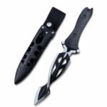 Combined With M48 Spiral Flat Spines Fixed Blade Knife