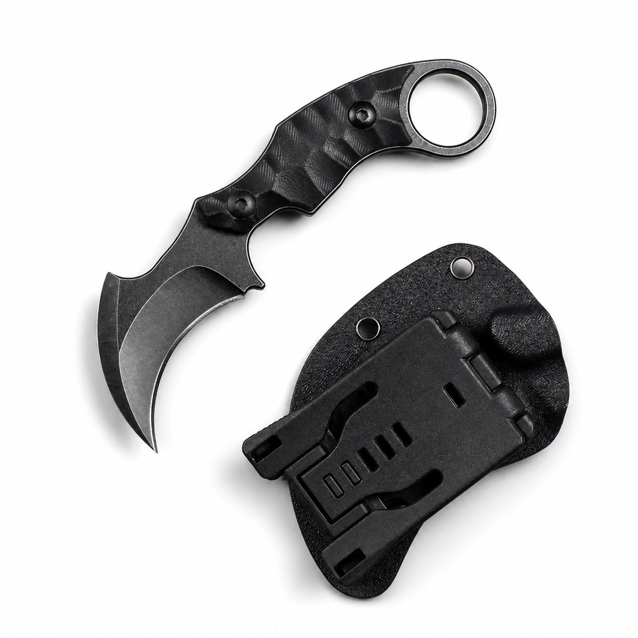 47986-main-white-clean Zhiyue's Small Nails Are Straight Karambit Knife - Image 1