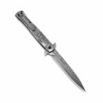 Swordfish Rose Relief Fold Folding Knife