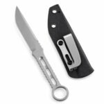Krypton Thunder Rhino T-ray Round Label Fixed Blade Knife