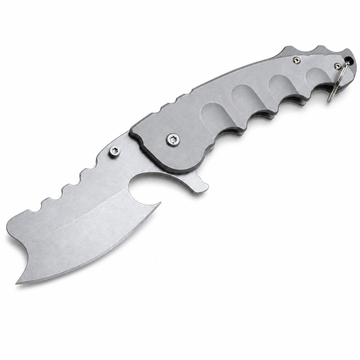 48194-main-white-clean Bork Survival Fold Folding Knife - Image 1