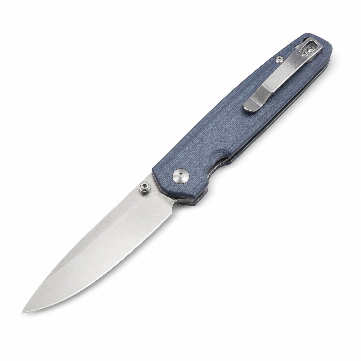 48254-main-white-clean Butterfly 485 G10 Handle Folding Knife - Image 1