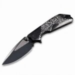 Undead Tiger Wei New Edition M390 Mirror DLC Blade Titanium Alloy Handle SF