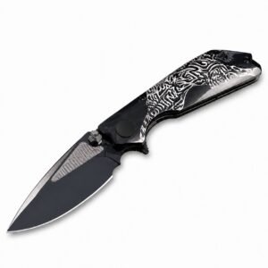 Undead Tiger Wei New Edition M390 Mirror DLC Blade Titanium Alloy Handle SF