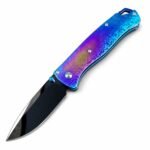 Butterfly 535 M390 Ultra Mirror DLC Ice Crystal Titanium Alloy Handle SF Express Folding Knife