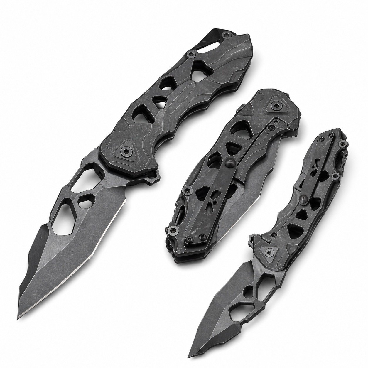 48367-main-white-clean Steel Beast Heavy Mech Fold Folding Knife - Image 1