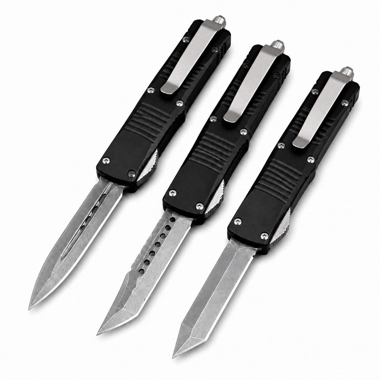 48425-main-white-clean Microtech Xiaolong Damascus Blade - Image 1